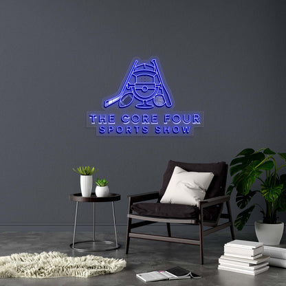 THE CORE FOUR - Premium Neon Artwork