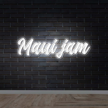 Maui Jam - Premium Neon Artwork