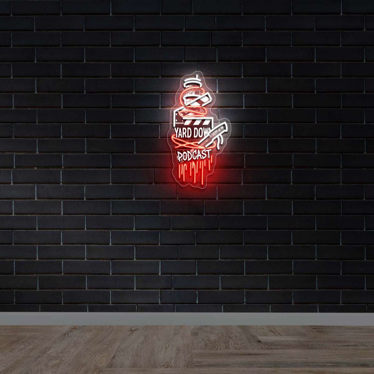 Yard Down Podcast -  Premium Neon Artwork