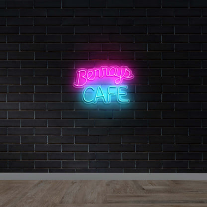 Berrays Cafe - Premium Neon Artwork