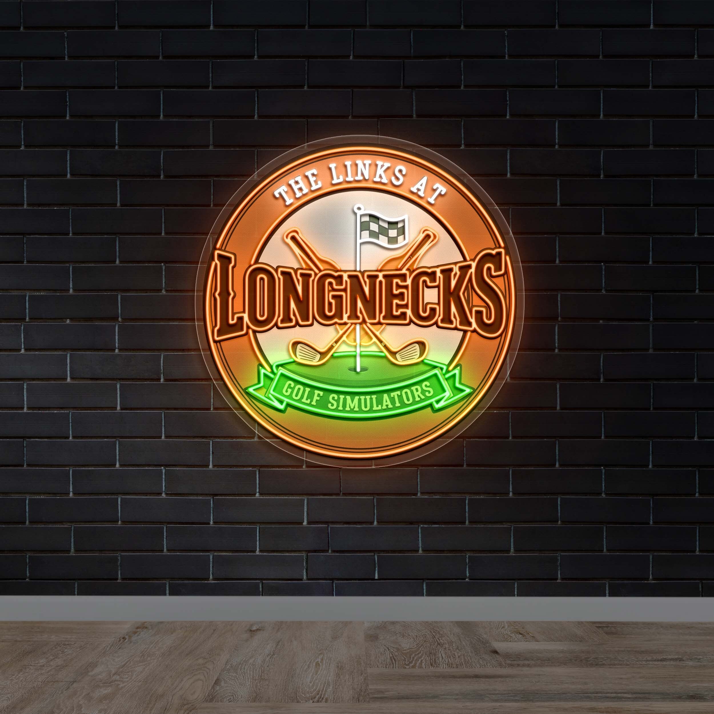 LONGNECKS - Premium Neon Artwork