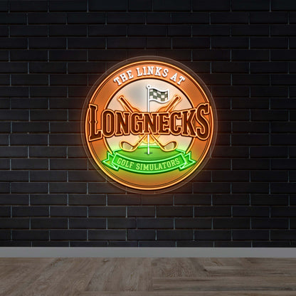 LONGNECKS - Premium Neon Artwork
