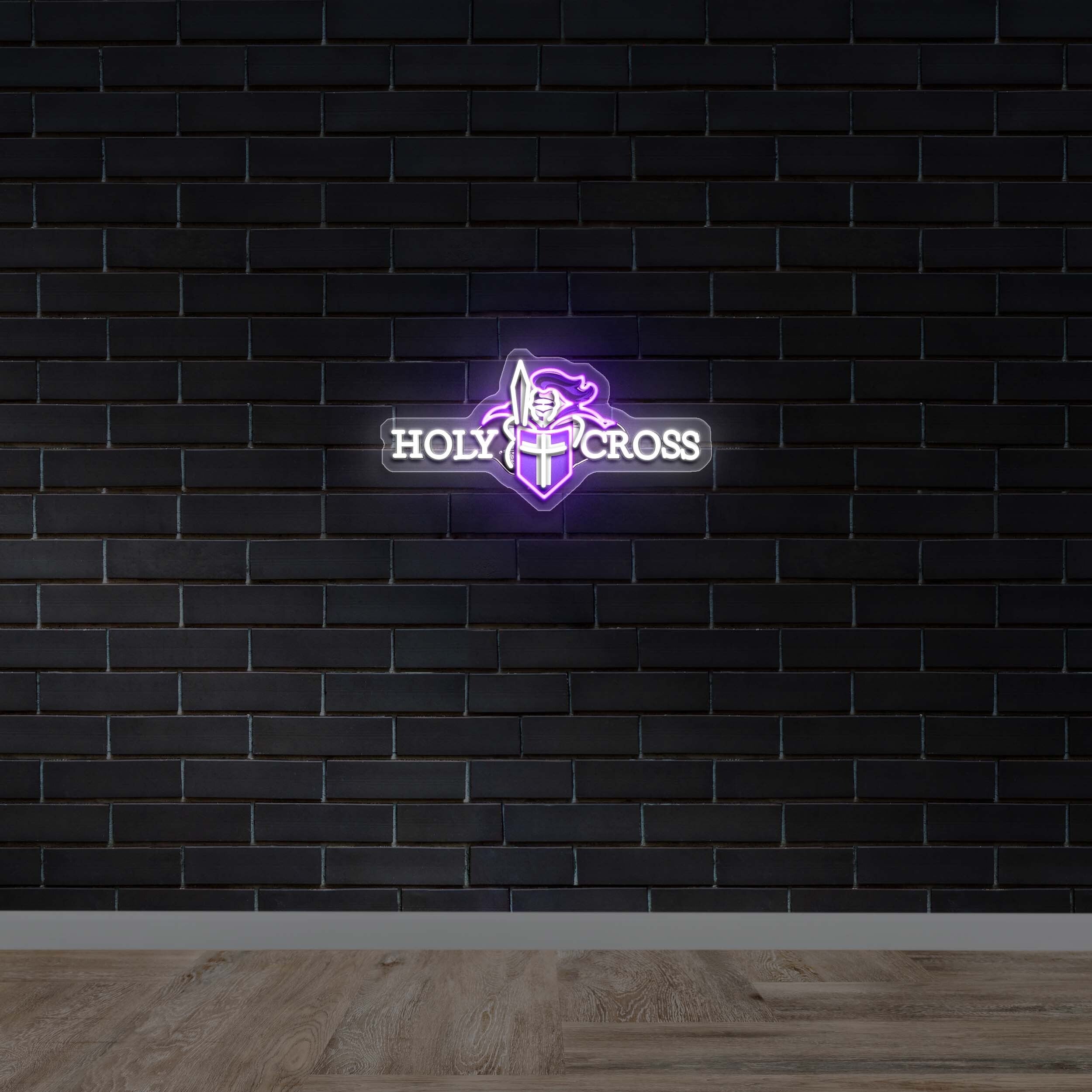 Holy Cross - Premium Neon Artwork