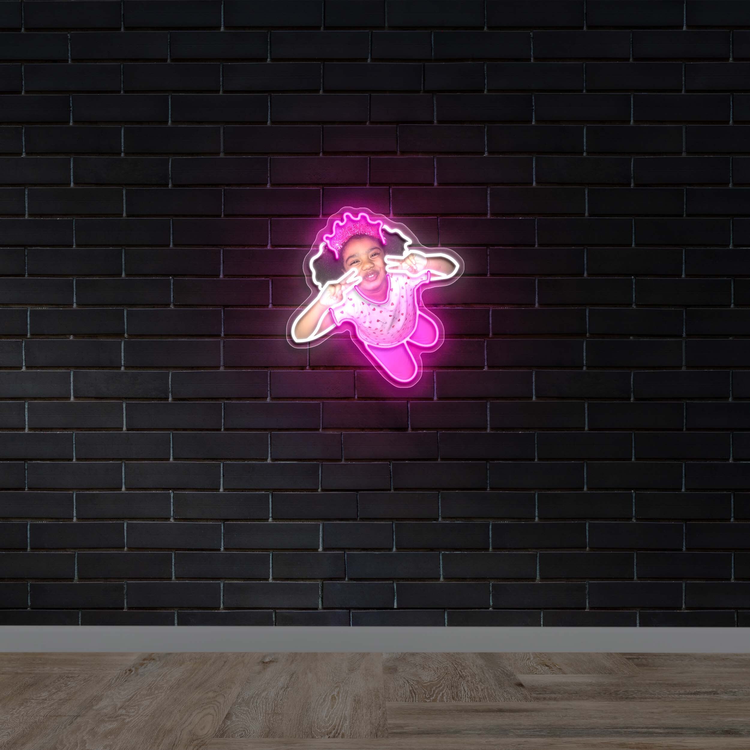 Glow Girl - Premium Neon Artwork