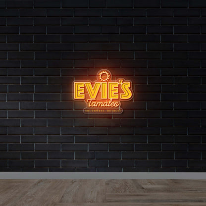 Evie’s Tamales - Premium Neon Artwork