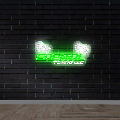 Capital Towing LLC - Premium Neon Artwork