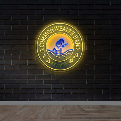 A Commonwealth Band - Premium Neon Artwork