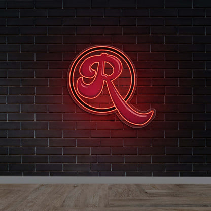 R - Premium Neon Artwork