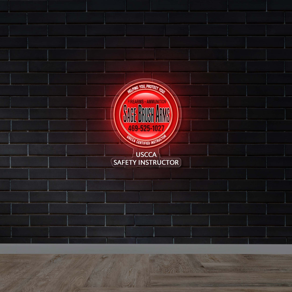 Sage Brush Arms | 2nd Version -  Premium Neon Artwork