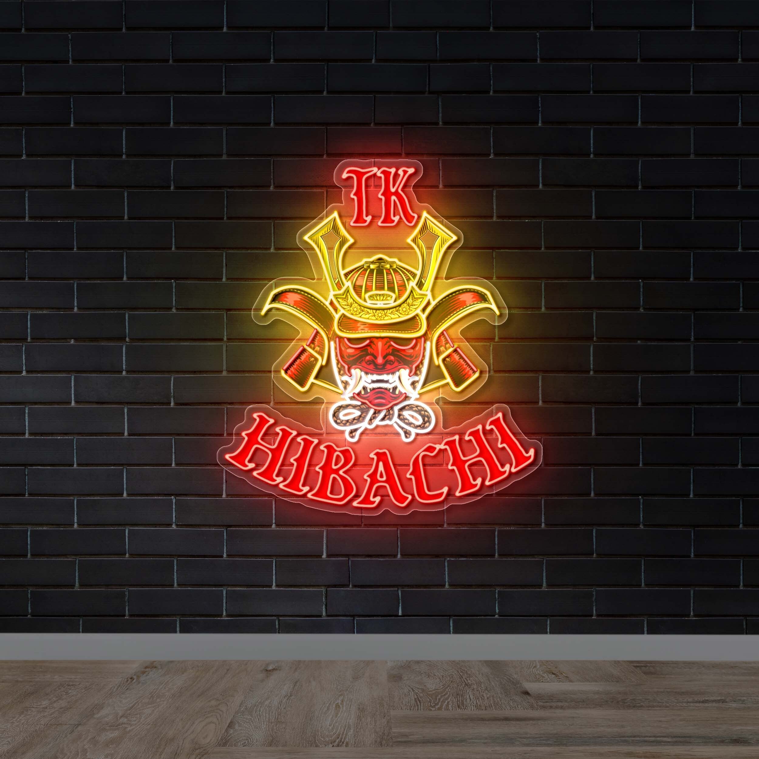TK Hibachi - Premium Neon Artwork