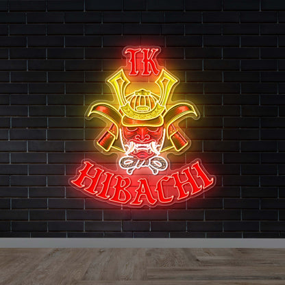 TK Hibachi - Premium Neon Artwork