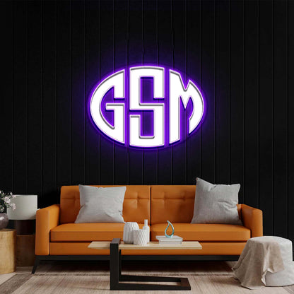 GSM - Premium Neon Artwork