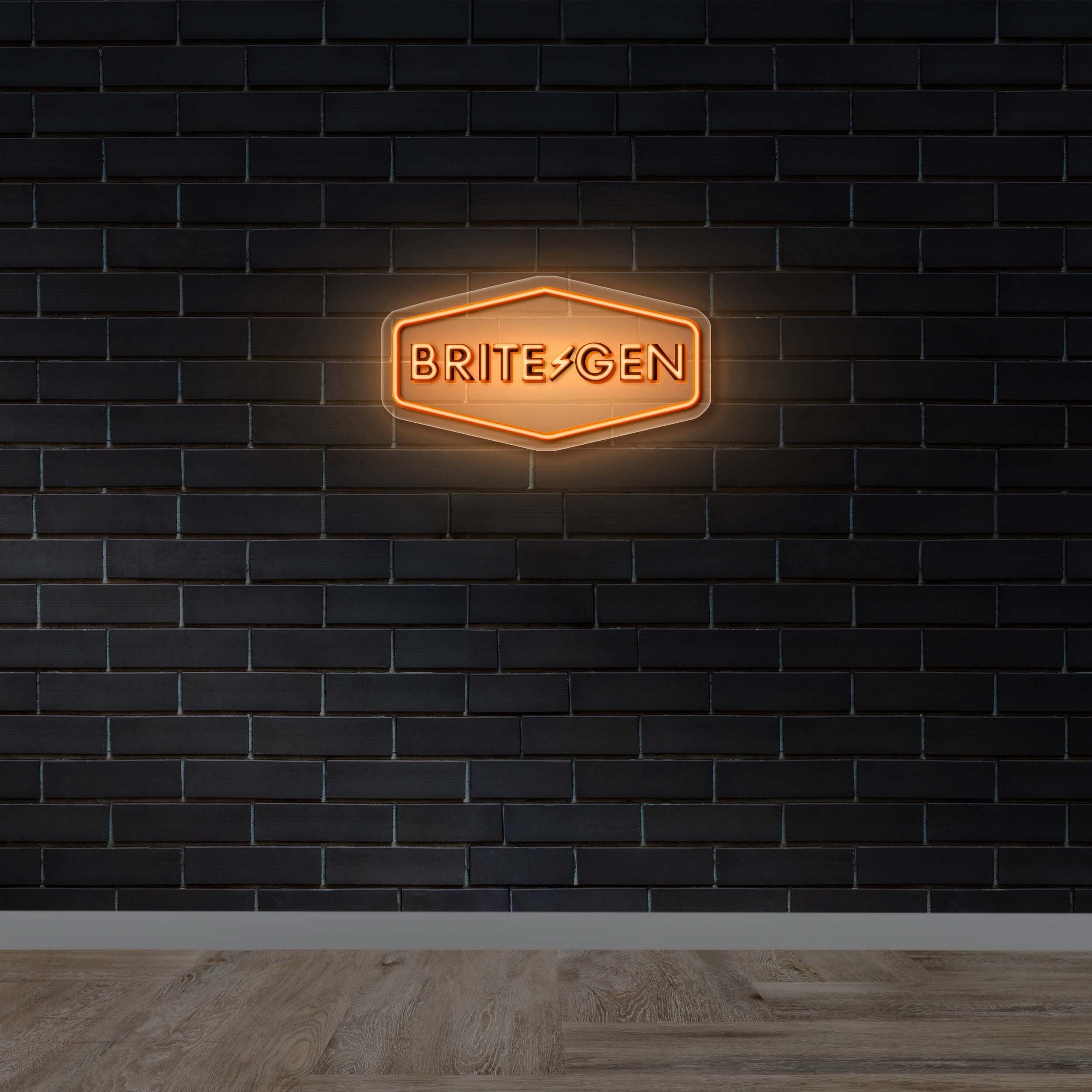 BRITE GEN - Premium Neon Artwork