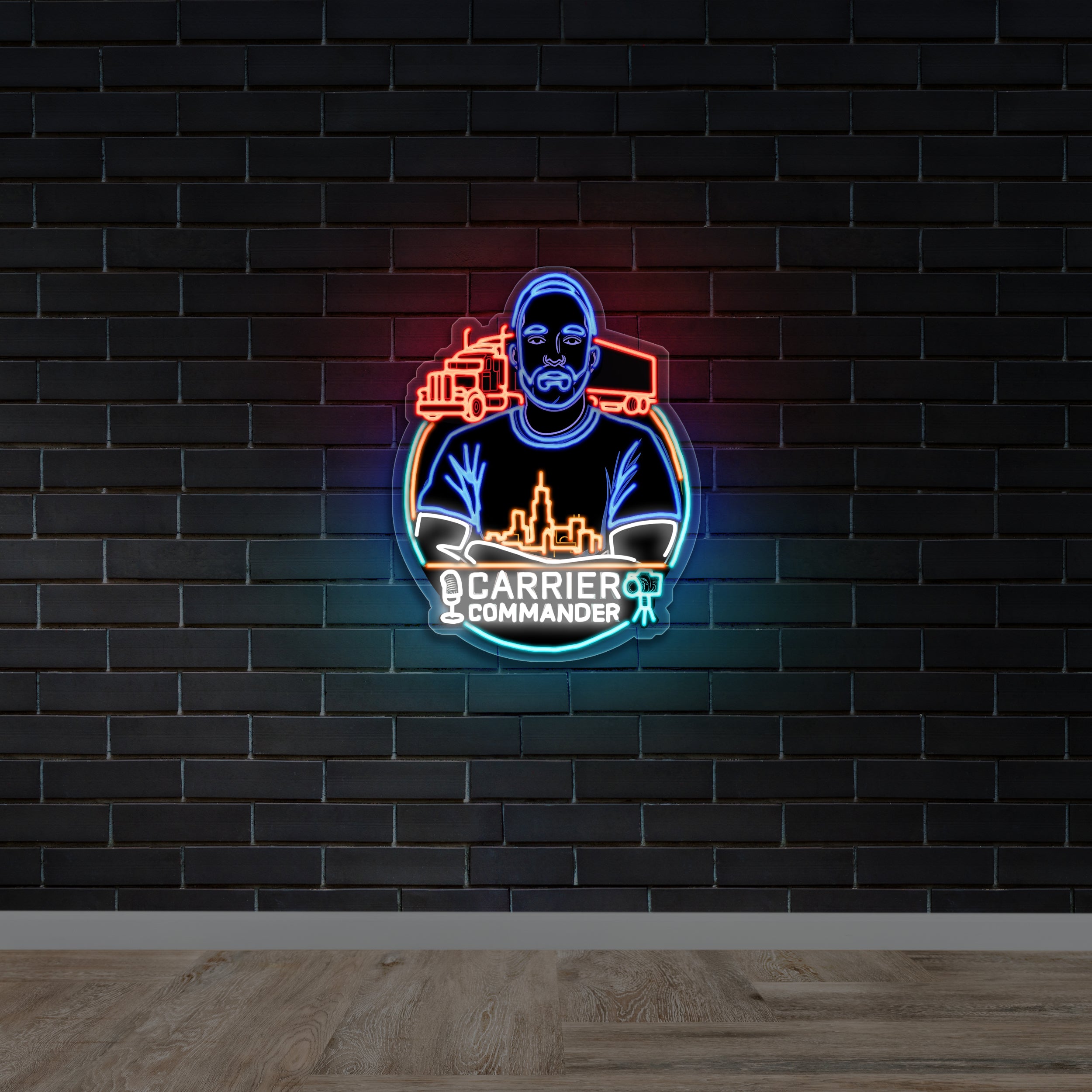 CARRIER COMMANDER - Premium Neon Artwork