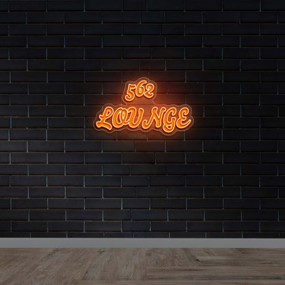 562 LOUNGE - Premium Neon Artwork