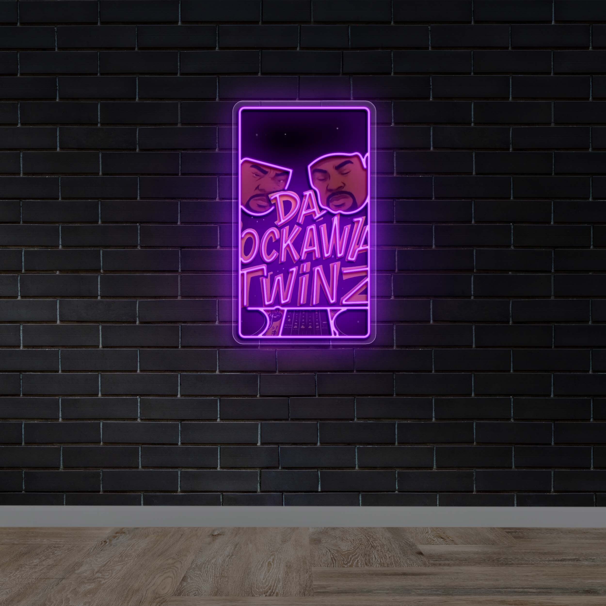 DA OCKAWA TWINZ - Premium Neon Artwork