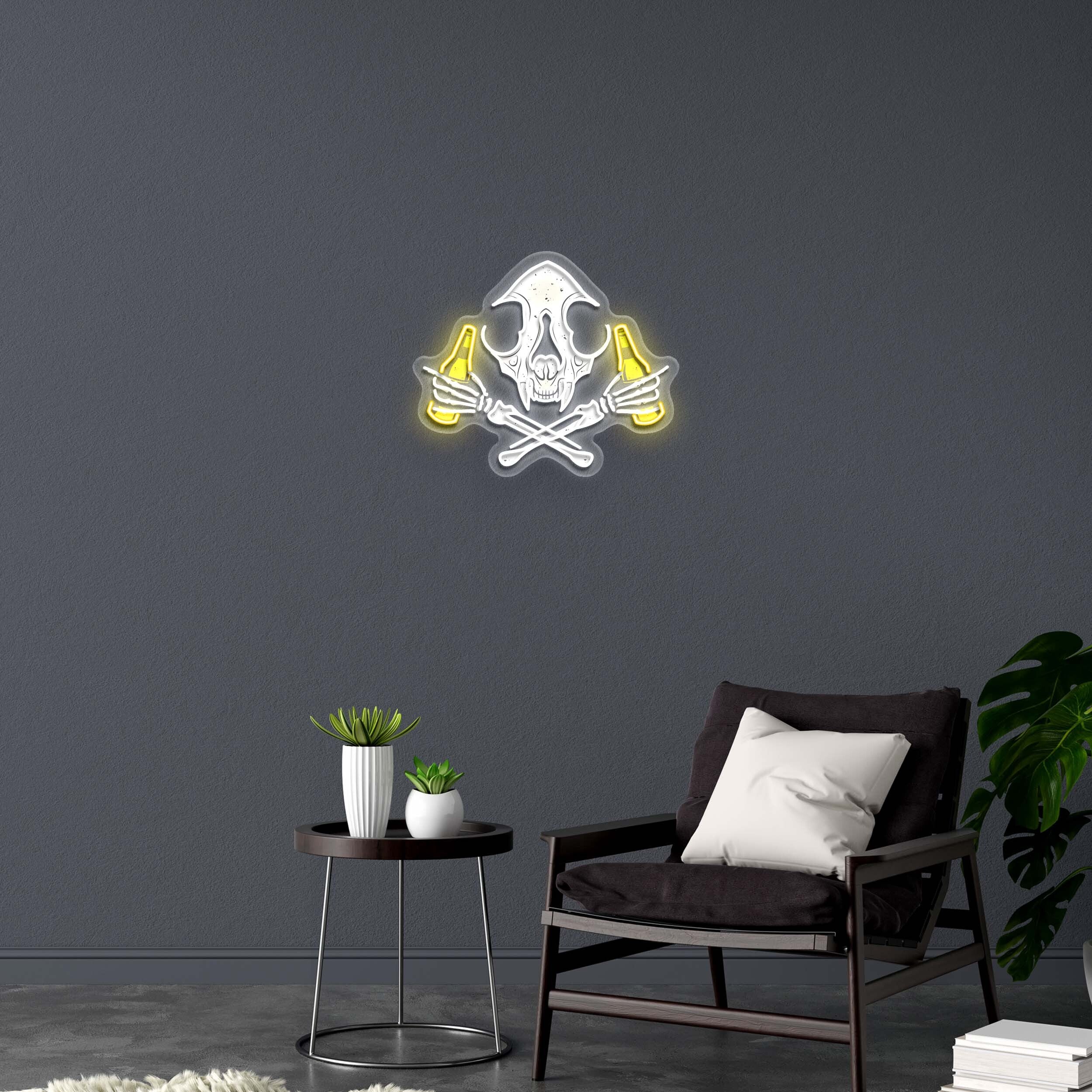 RATS IN THE ATTIC logo only - Premium Neon Artwork