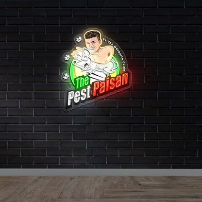 The Pest Paisan - Premium Neon Artwork
