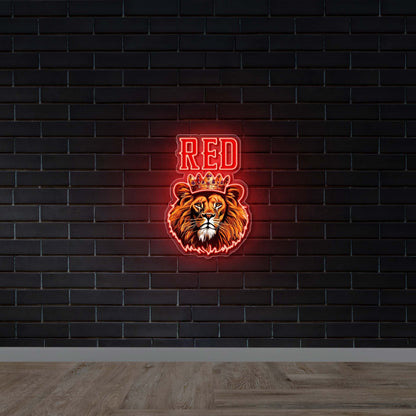 RED - Premium Neon Artwork