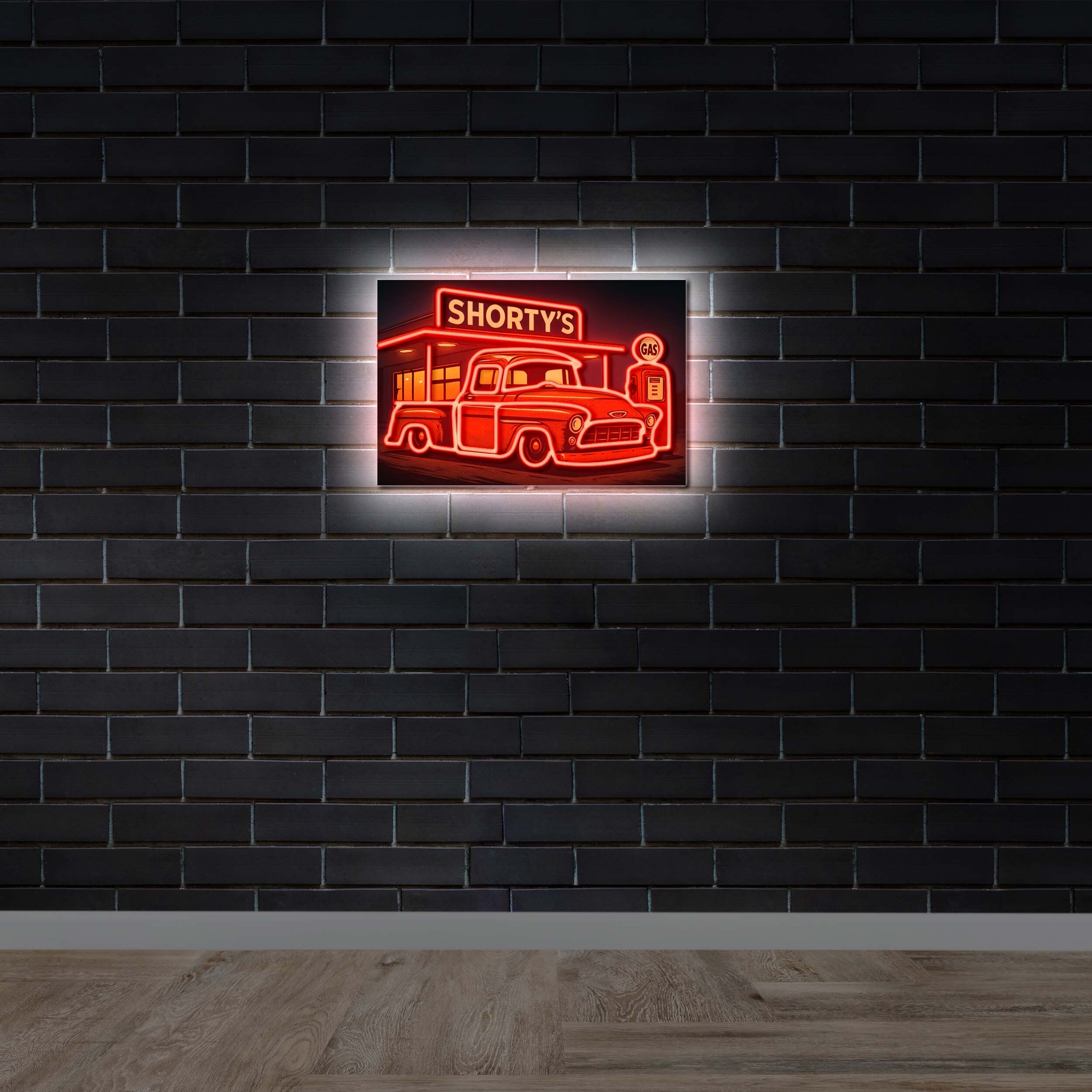 SHORTY'S  - Premium Neon Artwork