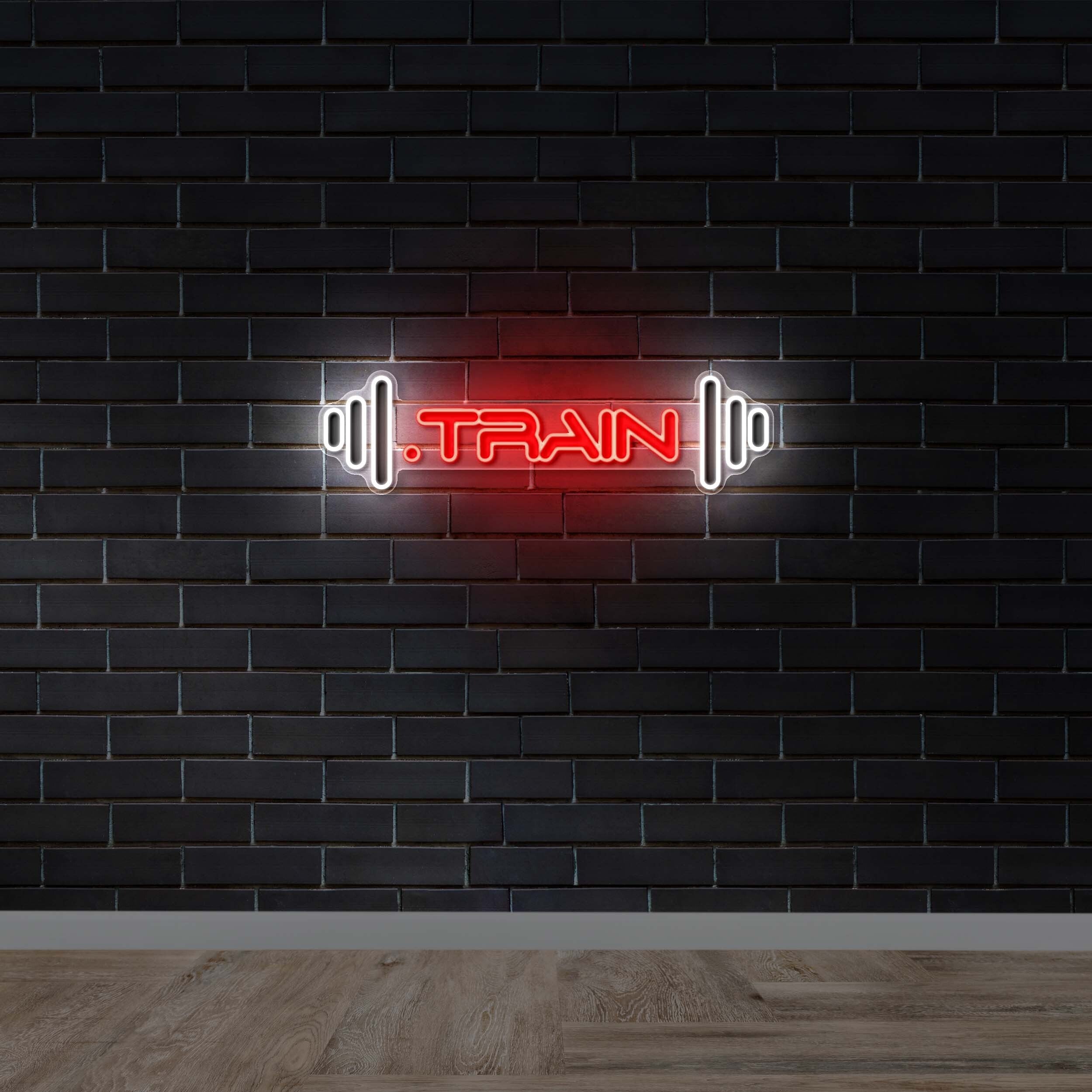 TRAIN - Premium Neon Artwork