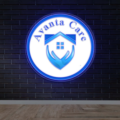 Avanta Care - Premium Neon Artwork
