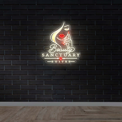The Beauty Sanctuary Suites - Premium Neon Artwork