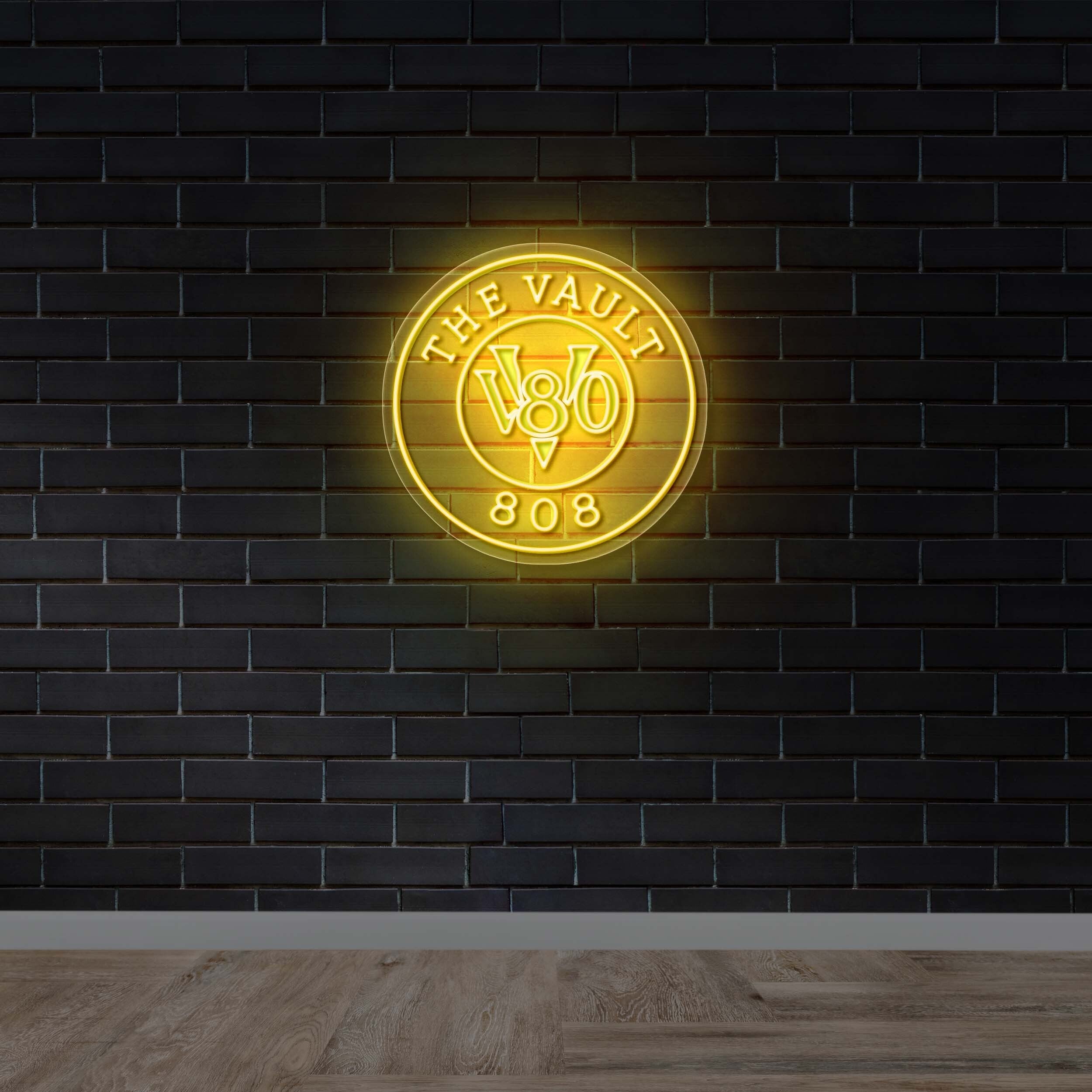 THE VAULT 808 - Premium Neon Artwork