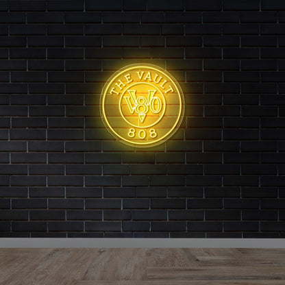 THE VAULT 808 - Premium Neon Artwork