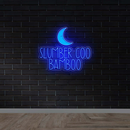 SLUMBER COO BAMBOO - Premium Neon Artwork