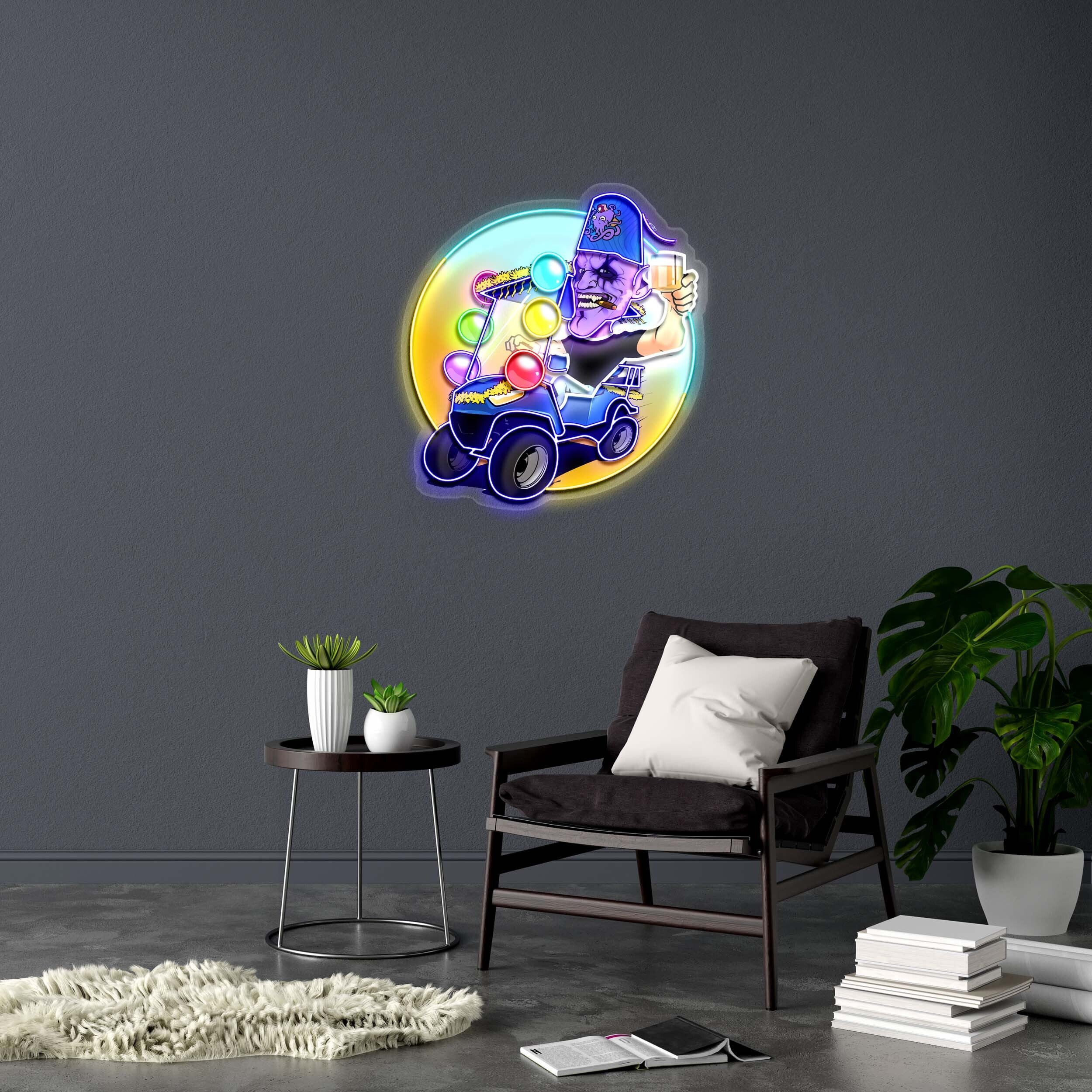 Party Patrol - Premium Neon Artwork