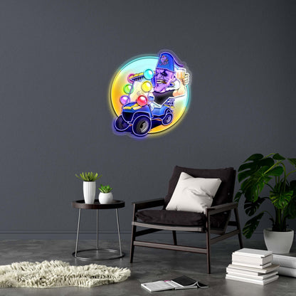 Party Patrol - Premium Neon Artwork