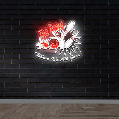The Bowl - Premium Neon Artwork