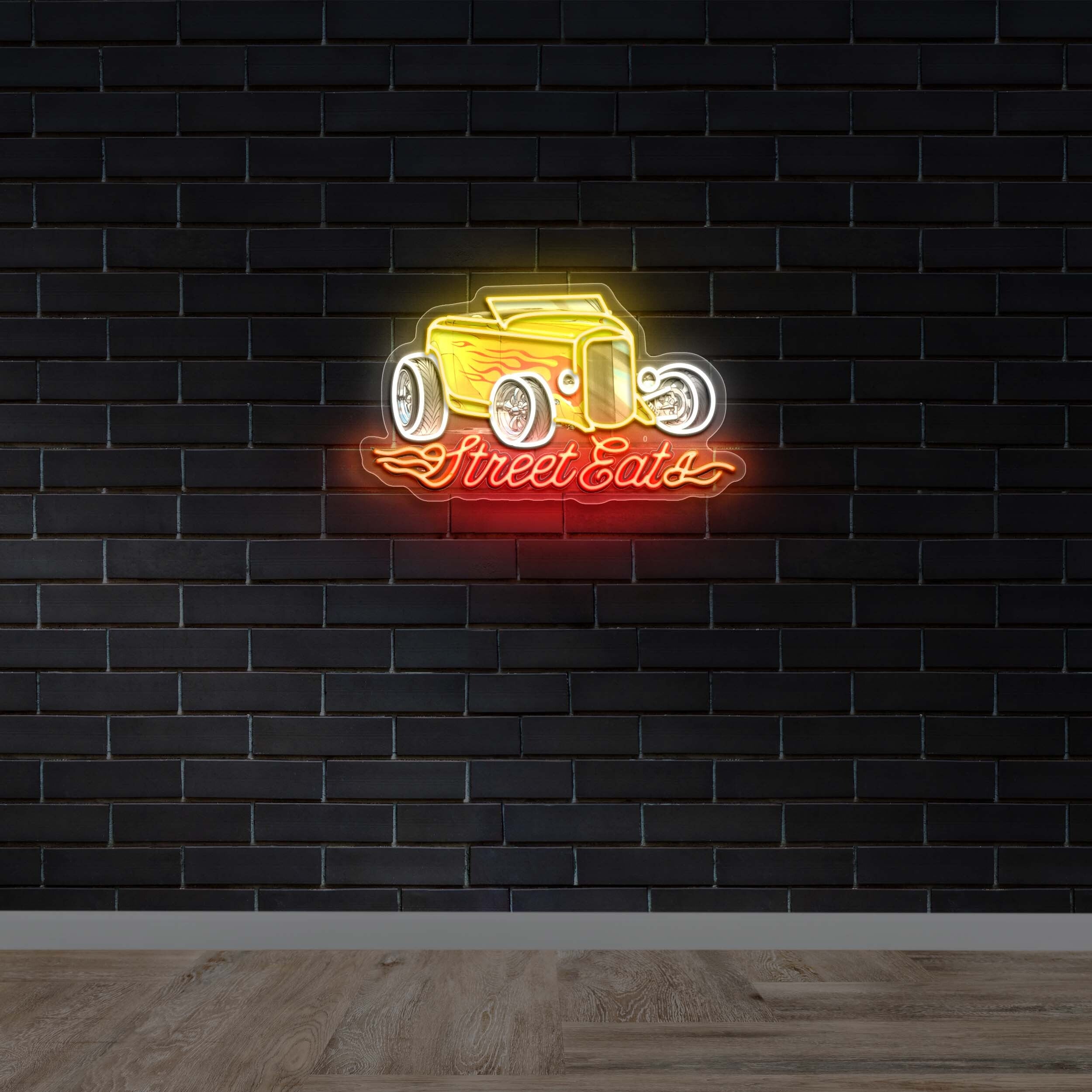 Street Eats - Premium Neon Artwork