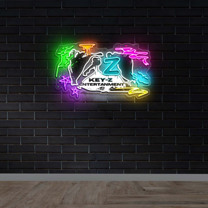 Key-Z - Premium Neon Artwork