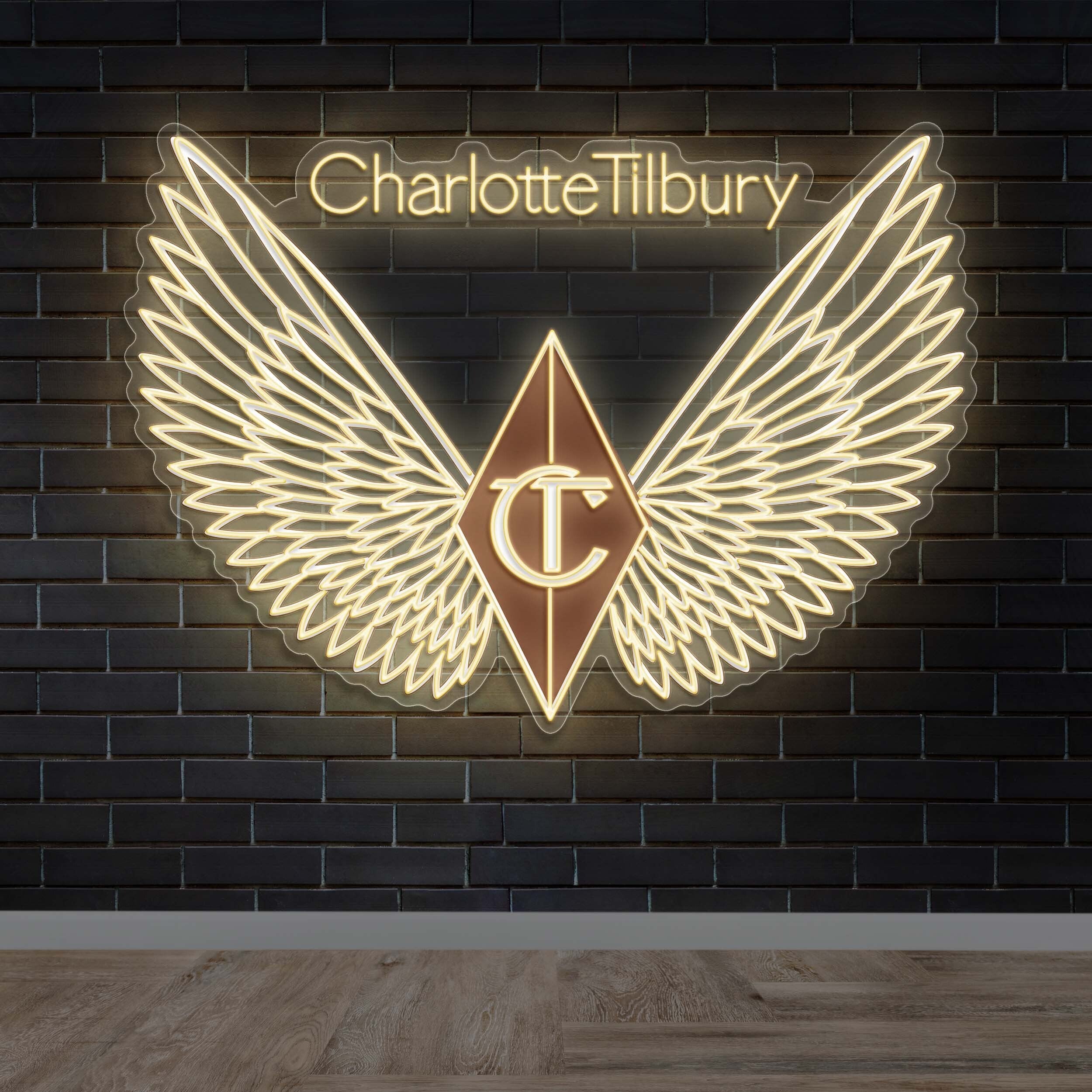Charlotte Tilbury - Premium Neon Artwork
