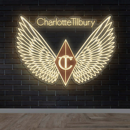 Charlotte Tilbury - Premium Neon Artwork