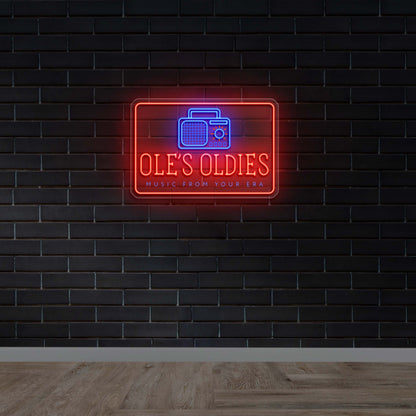 OLE'S OLDIES - Premium Neon Artwork