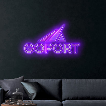 GOPORT – Premium Neon Artwork