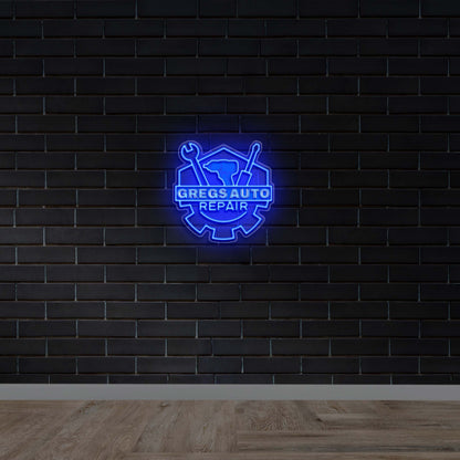 GREGS AUTO REPAIR | 2nd Version- Premium Neon Artwork