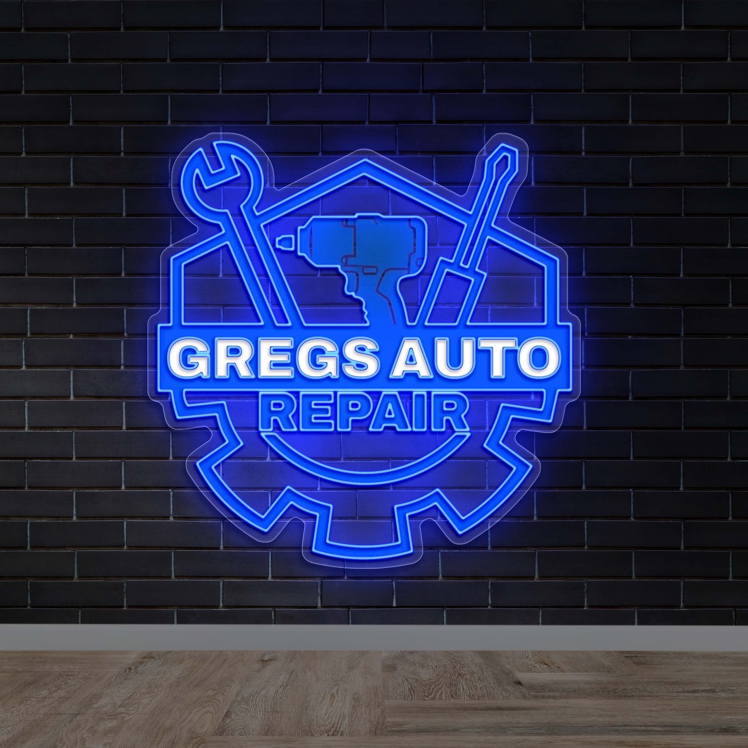GREGS AUTO REPAIR | 2nd Version- Premium Neon Artwork
