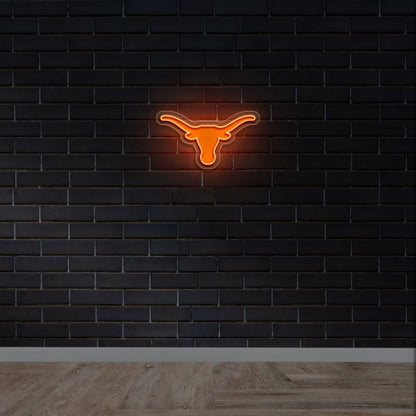 Texas Longhorns - Premium Neon Artwork