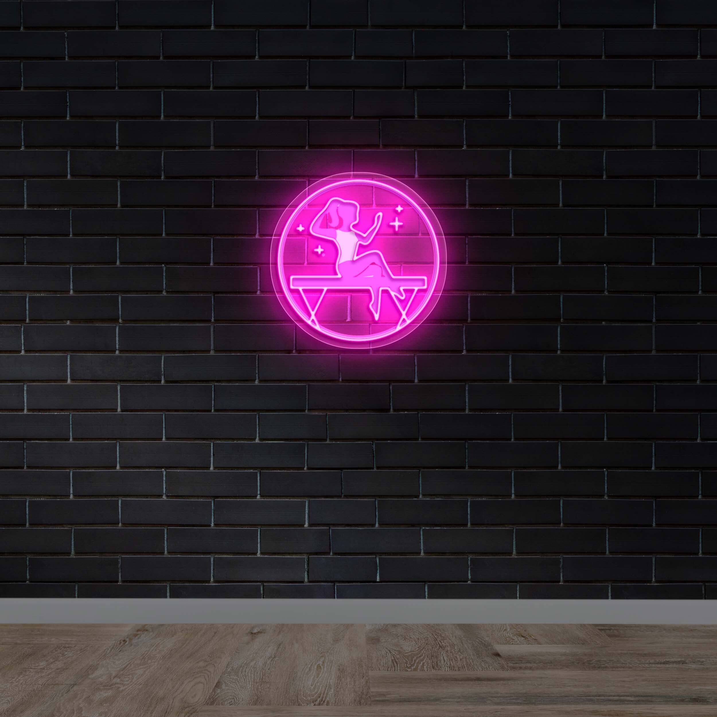 GRL Academy (logo only version) - Premium Neon Artwork