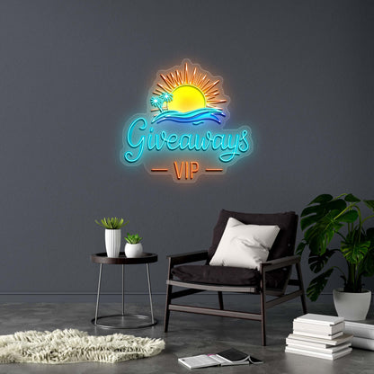 Giveaways - Premium Neon Artwork