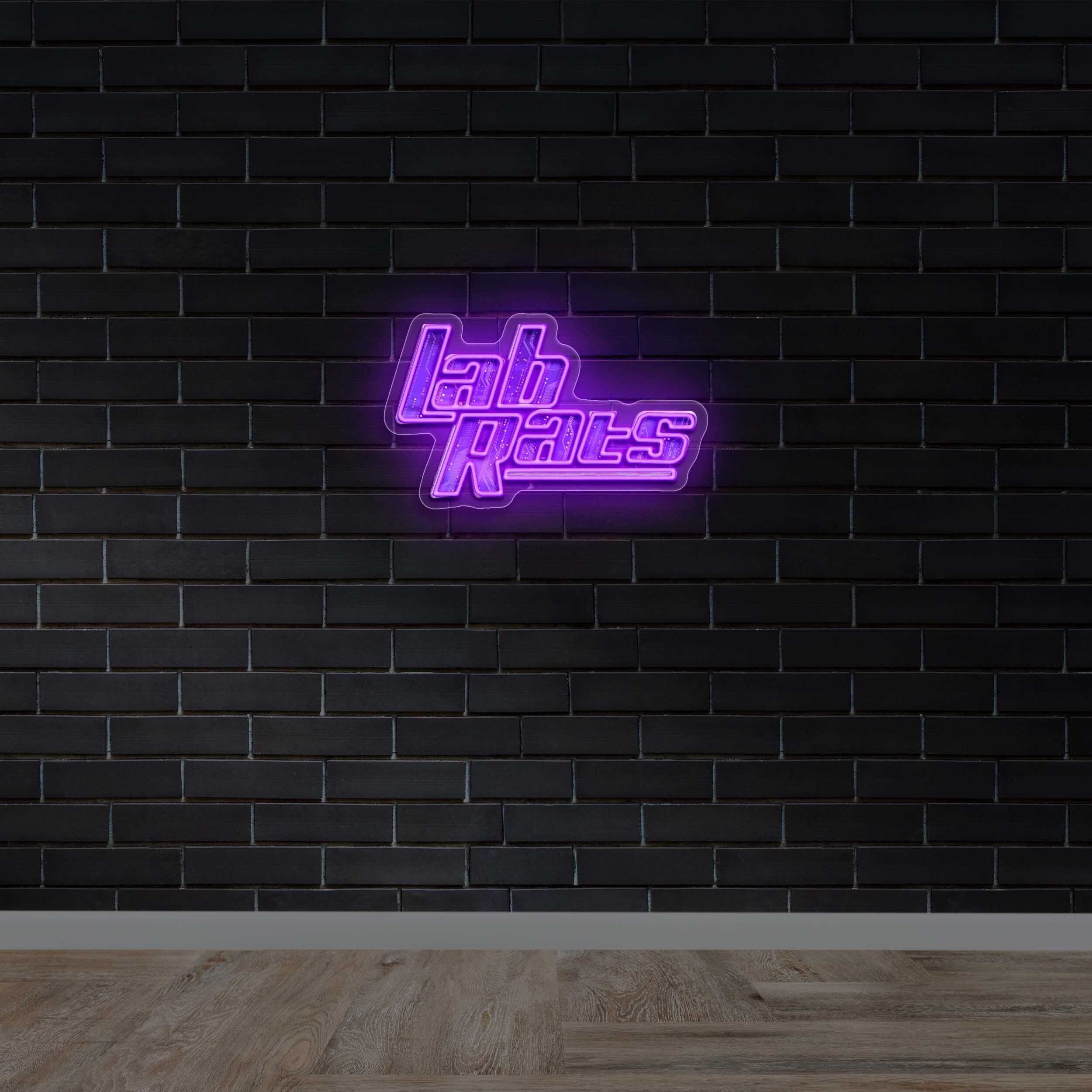 Lab Rats - Premium Neon Artwork