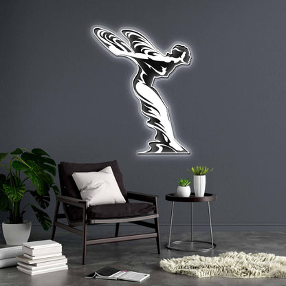 Rolls-Royce Symbol - Premium Neon Artwork