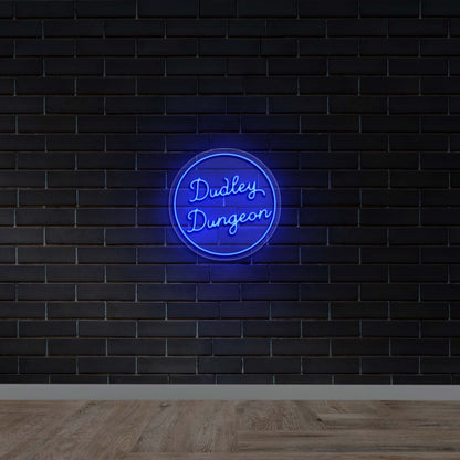 Dudley Dungeon - Premium Neon Artwork
