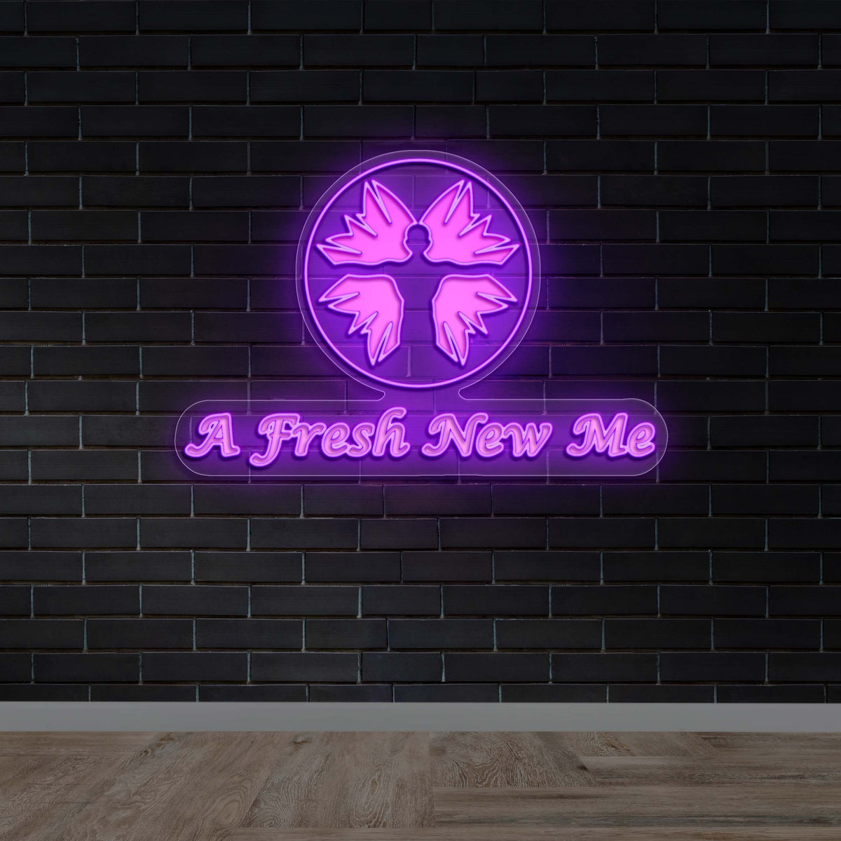 A FRESH NEW ME MEDICAL WEIGHT LOSS (version 2) - Premium Neon Artwork