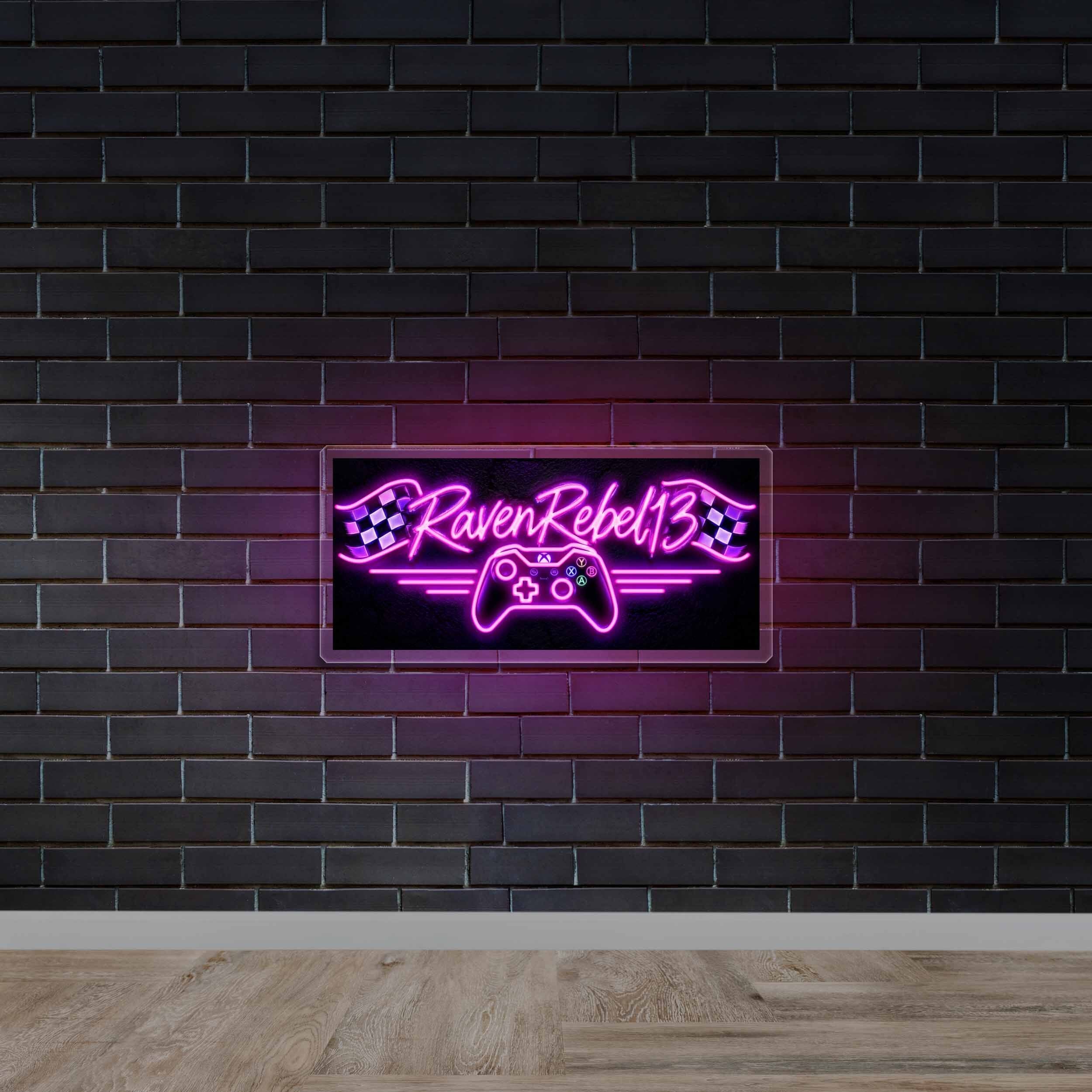 RavenRebel13 - Premium Neon Artwork