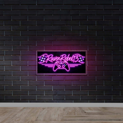 RavenRebel13 - Premium Neon Artwork